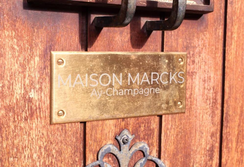 Maison Marcks Champagne Ay-Champagne Exterior foto